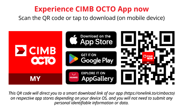 CIMB OCTO App QR Code